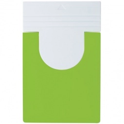 Lime Promotional Cell Phone Holder w/ Microfiber Cloth