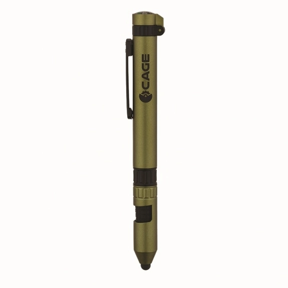 Olive - 7-in-1 Promotional Utility Pen
