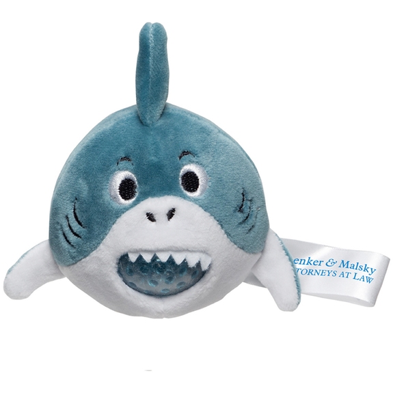 Teal Custom Printed Shark Stress Buster&153;