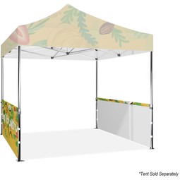 Full Color Custom Printed Half Tent Wall - Set of 2 - 10' w x 3'h