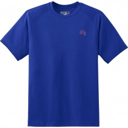Sport-Tek Dry Zone Short-Sleeve Raglan Logo T-Shirt