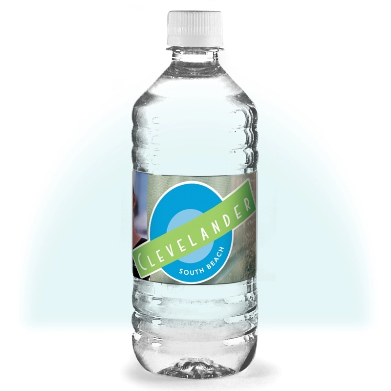 Full Color Bottled Promotional Water - 20 oz. | Custom Water | ePromos