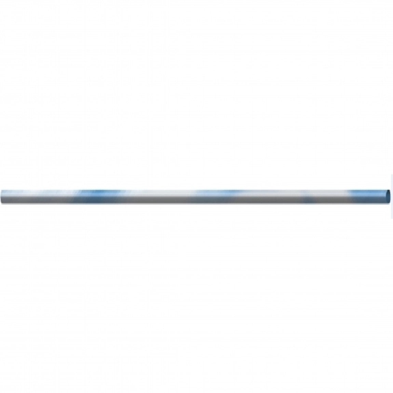 Frosted to Blue Color Changing Custom Drinking Straw