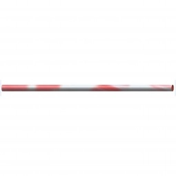 Frosted to Red Color Changing Custom Drinking Straw