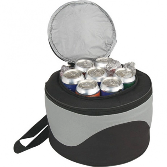 Insulated Top Compartment - Portable Customized Cooler and BBQ Grill Combo