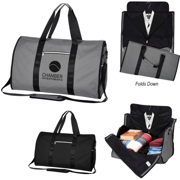 Group - Convertible Garment & Duffel Promotional Bag