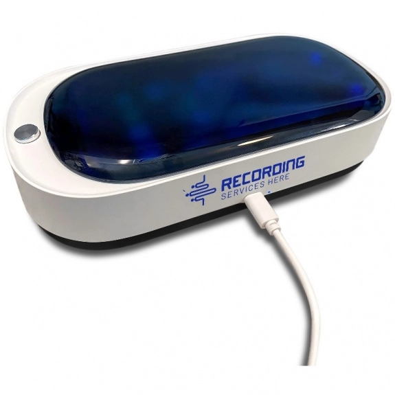 UV Germ Free Custom Phone Sterilizer Box w/ Wireless Charger