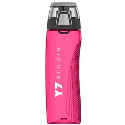 Pink Thermos&#174; Custom Hydration Bottle w/ Intake Meter - 24 oz.