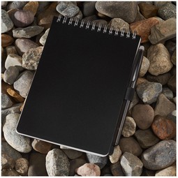 Lifestyle - Mineral Stone Branded Field Reporter Notebook w/ Pen