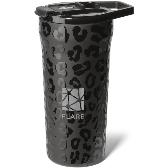 Black/black BruMate Pour Over Insulated Custom Tumbler - 20 oz.