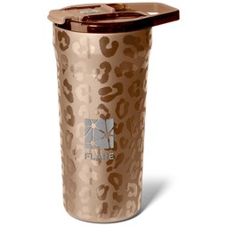 Gold Leopard BruMate Pour Over Insulated Custom Tumbler - 20 oz.