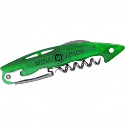 Trans. Green Sonoma Promotional Wine Opener/Tool