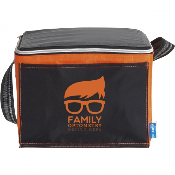 Orange Big Chill 6 Can Promotional Cooler Bag