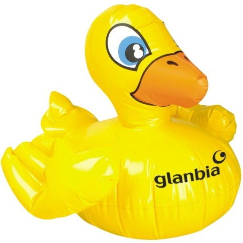 Yellow Inflatable Promotional Rubber Duck - 16"