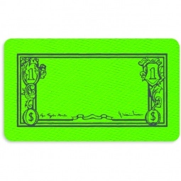 Lime Green Dollar Bill Promo Jar Opener