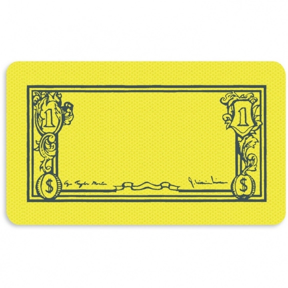 Yellow Dollar Bill Promo Jar Opener