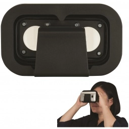 Black Silicone Foldable Virtual Reality Custom Headset