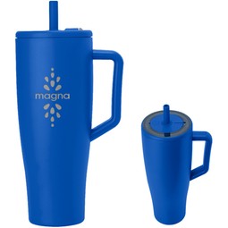 Matte blue BruMate Era Stainless Steel Branded Tumbler - 40 oz.