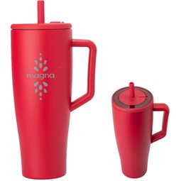 Matte red BruMate Era Stainless Steel Branded Tumbler - 40 oz.