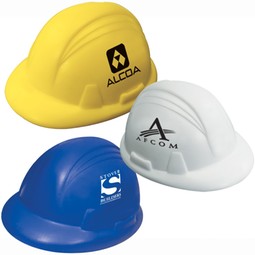 Collage Hard Hat Promotional Stress Ball