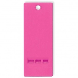 Pink 3-Tone Plastic Custom Safety Whistle