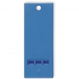 Blue 3-Tone Plastic Custom Safety Whistle