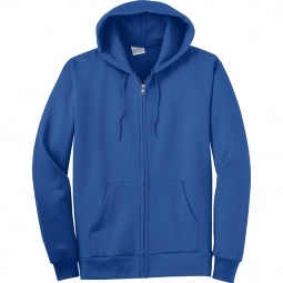 Royal Port & Company Ultimate Full Zip Custom Hooded Sweatshirt - Colors