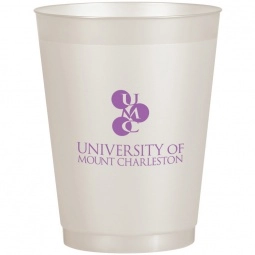 Frosted Flexible Printed Stadium Cups - 16 oz.