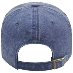 Back - Unstructured Washed Pigment Dyed Custom Cap