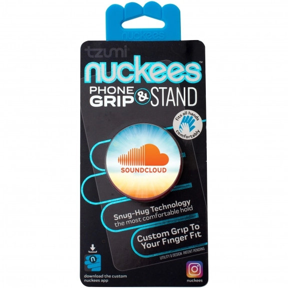 Packaging - Nuckees Custom Phone Grip and Stand - General