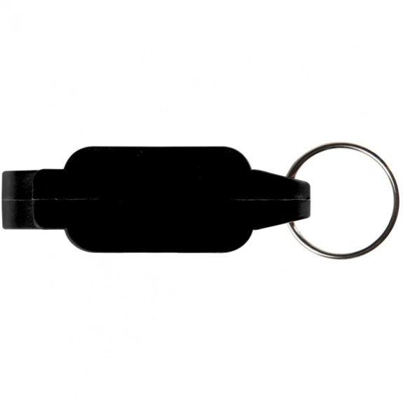 Black Rectangular Custom Bottle Opener
