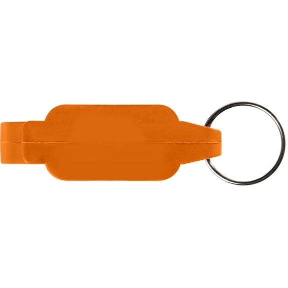 Orange Rectangular Custom Bottle Opener