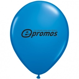 Blue Qualatex Biodegradable Promo Latex Balloons - 11"