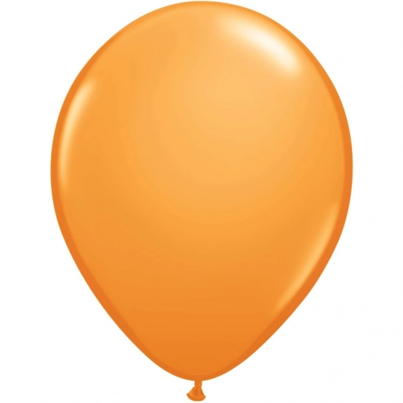 Orange Qualatex Biodegradable Promo Latex Balloons - 11"