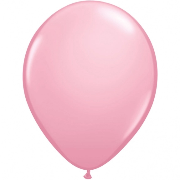 Pink Qualatex Biodegradable Promo Latex Balloons - 11"