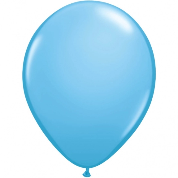 Light Blue Qualatex Biodegradable Promo Latex Balloons - 11"