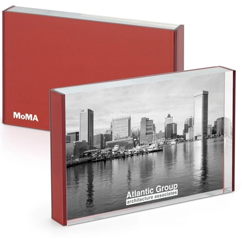 Red MoMA Acrylic Custom Photo Frame