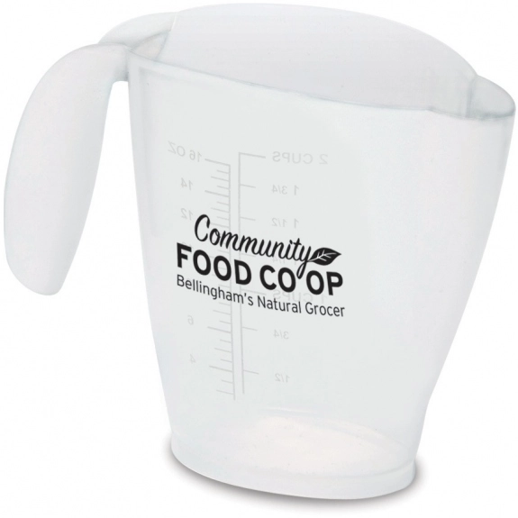 Clear Promotional Measuring Cup - 16 oz.