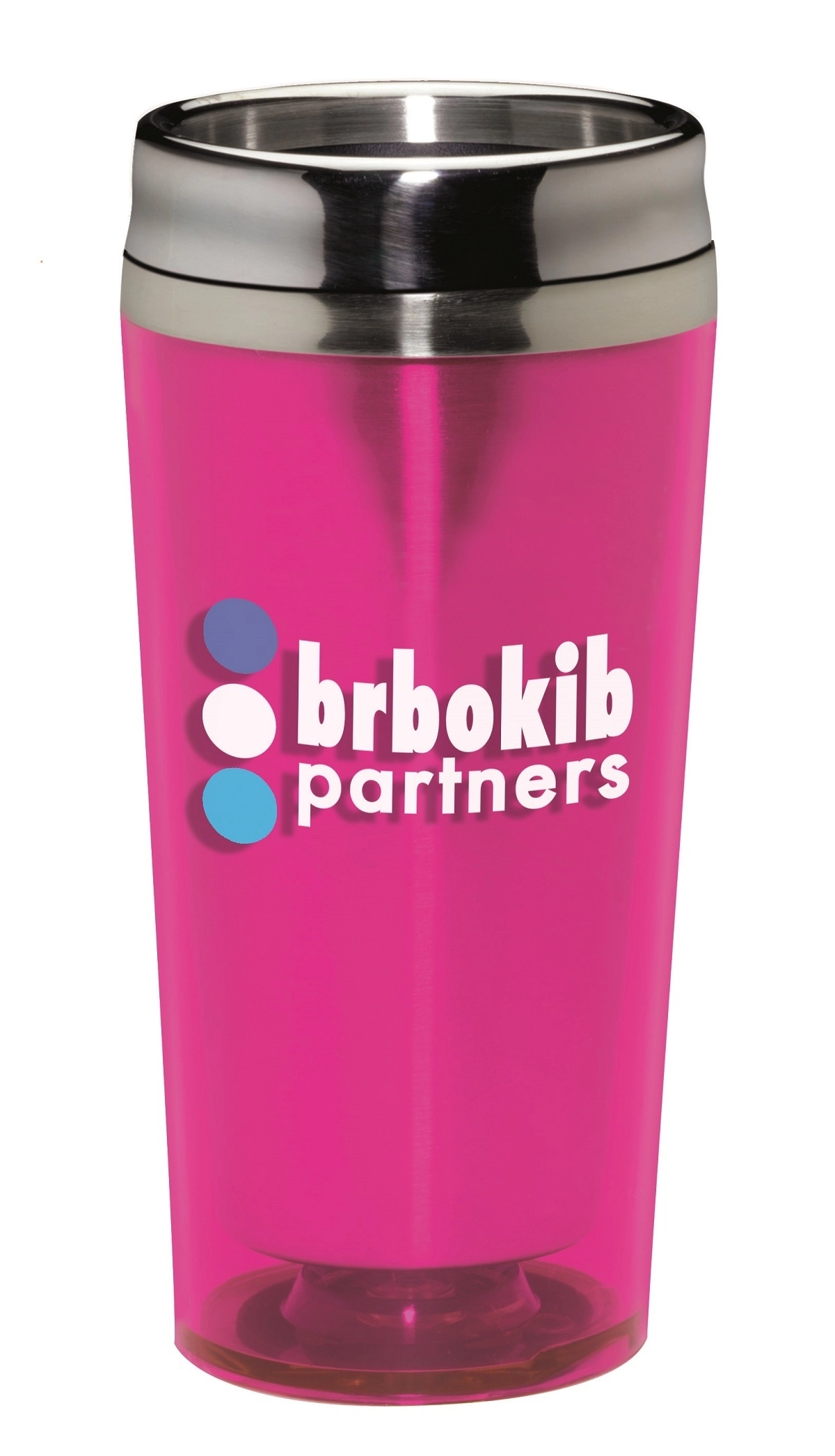 Colored Acrylic Custom Travel Tumbler 14 oz.