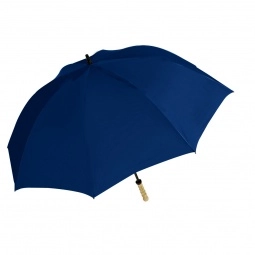 Navy Blue Wind Resistant Golf Custom Umbrella - 60"