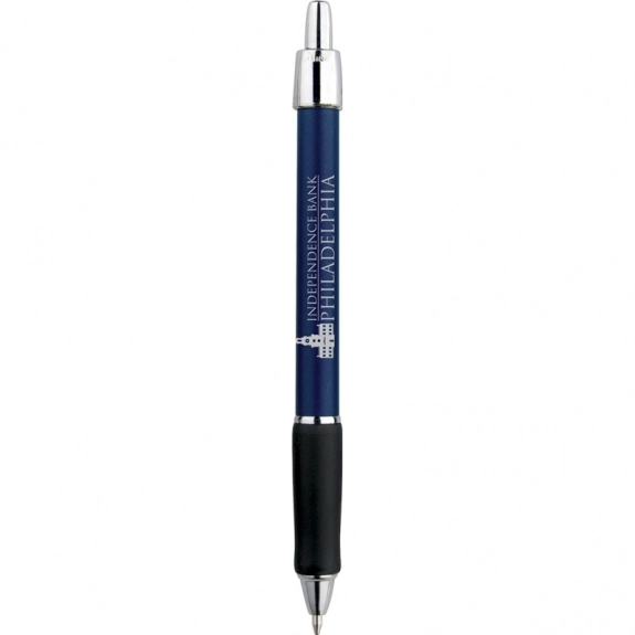 Blue Metallic Cobra Customized Pens w/ Grip