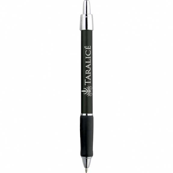 Black Metallic Cobra Customized Pens w/ Grip