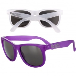 Frost to Purple Color Changing Promotional Sunglasses