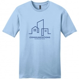 Ice Blue District Very Important Tee Custom T-Shirts 
