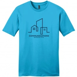 Light Turquoise District Very Important Tee Custom T-Shirts 