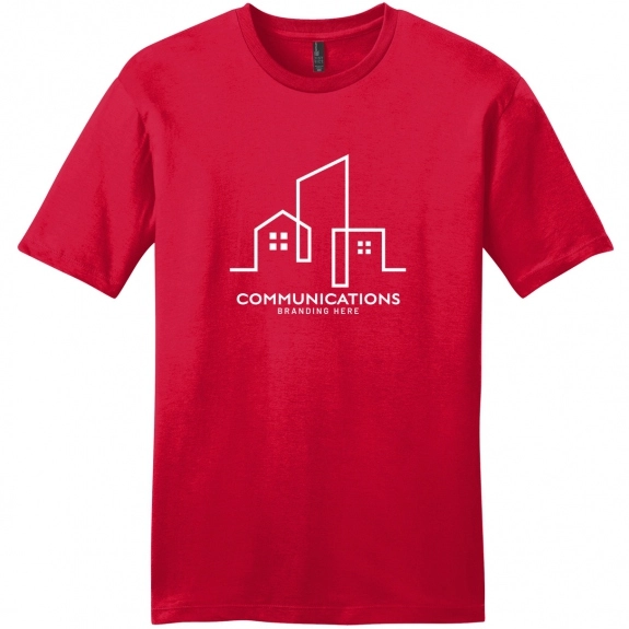 Classic Red District Very Important Tee Custom T-Shirts 