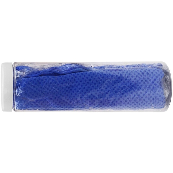 Blue Stay Cool Custom Cooling Towels w/ Case