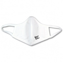 White Double Layer Antibacterial Custom Face Mask