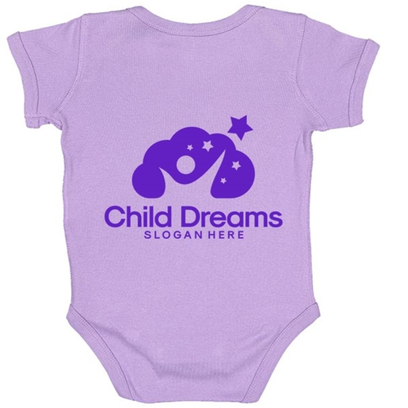 Lavender - Rabbit Skins Custom Infant Baby Bodysuit