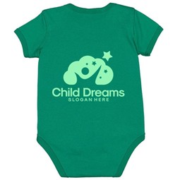 Kelly Green - Rabbit Skins Custom Infant Baby Bodysuit